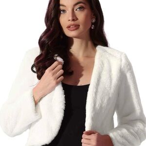 Elegant Faux Fur Coat